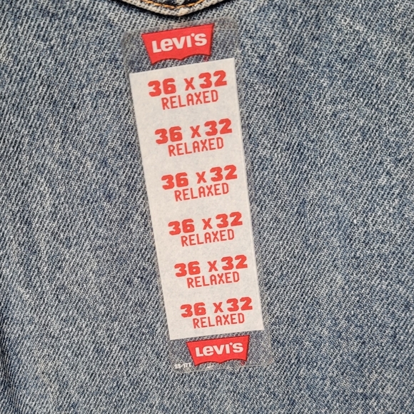 Levi's  Orange Tab 550 Relaxed Fit Jeans Size 36 X 32 NWOT - Picture 9 of 16